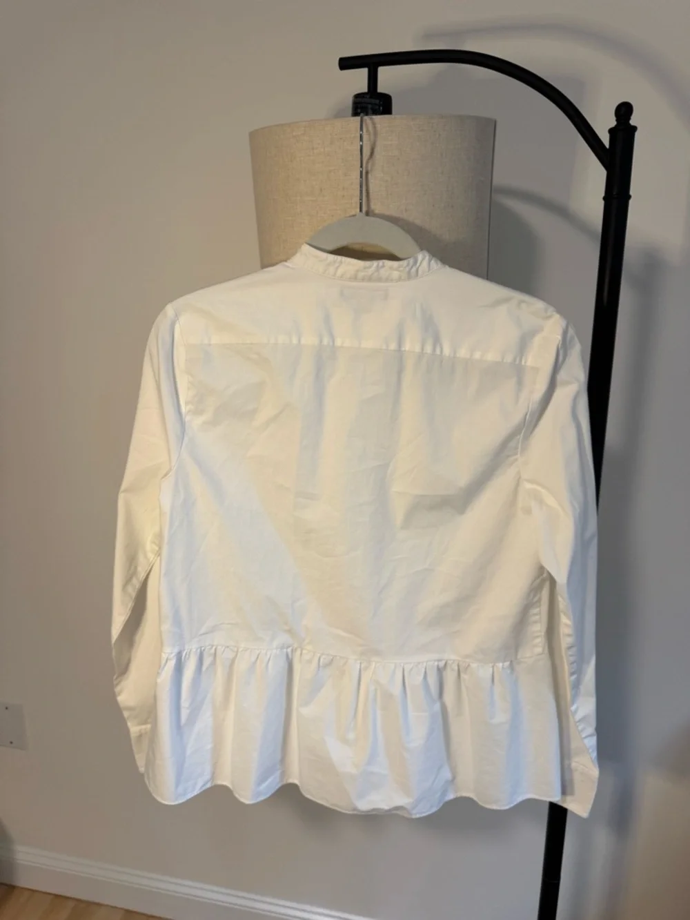 J. Crew crisp white